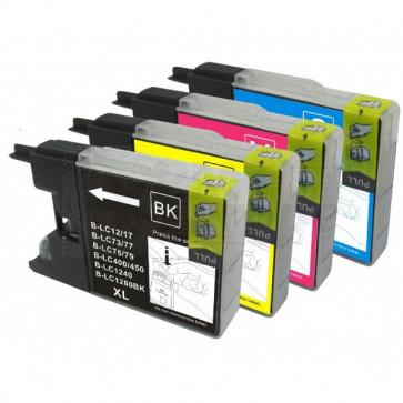 Brother LC-1220 / 1240 voordeelset (huismerk)