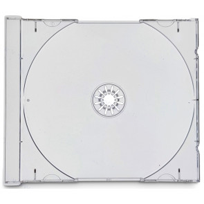 CD jewelcase 10.4mm vervangingstray transparant 48 stuks recyling