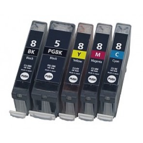 Canon CLI-8 / PGI-5 voordeelset + chip (huismerk)