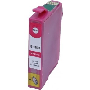 Epson 16XL (T1633) inktcartridge magenta hoge capaciteit + chip (huismerk)